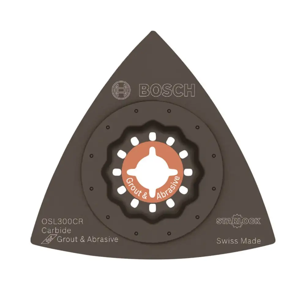 Bosch OSL300CR StarLock Grit Delta Rasp 4 Inch Sanding and Shaping Multi-Tool