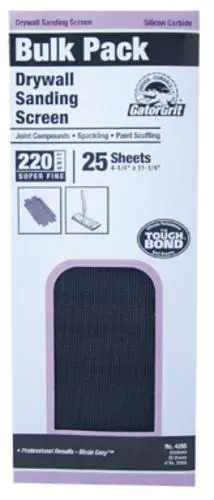 Ali Industries 4255 Sandscreen 4-3/8 . Sanding and Surface Preparation