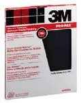 3M 99421 Pro-Pak Wet Dry Silicon Carbide Sandpaper 320 Grit 25-Count
