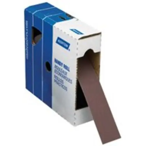 Norton 26284 P180 Grit Cloth Utility Roll 1-1/2x50 Yard Sanding