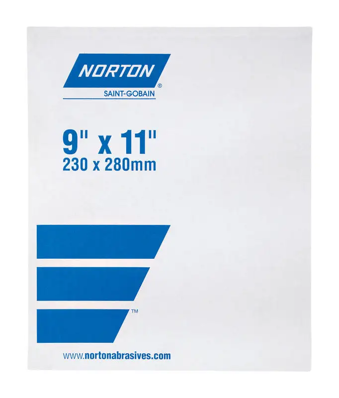 Norton Adalox 11 . L X 9 . W 220 Grit Aluminum Oxide All Purpose Sandpaper 100 pk