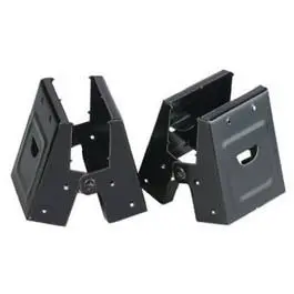 All-Steel Riveted Sawhorse Brackets 2-Pack Sturdy DIY Workbenches Various