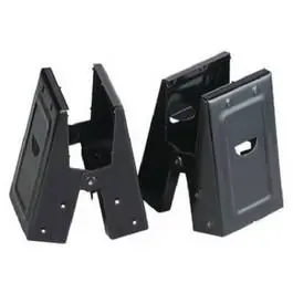 Pair Medium-Duty Steel Sawhorse Brackets DIY Projects Various