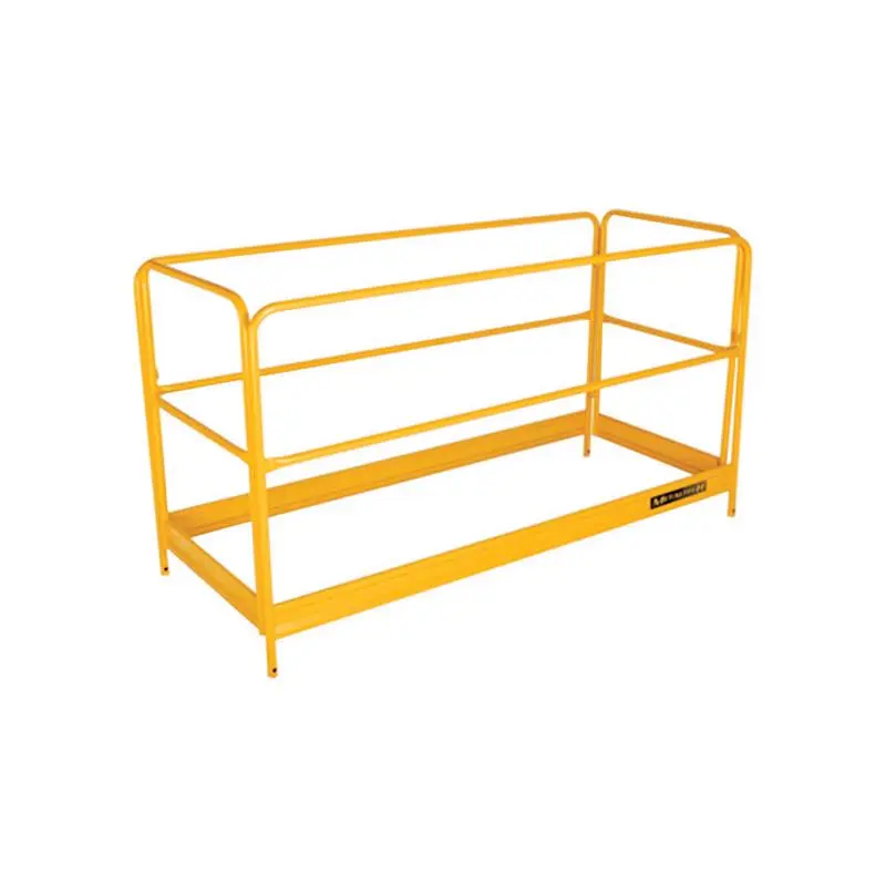 Metaltech Steel Yellow Scaffolding Guard Rail Construction Safety