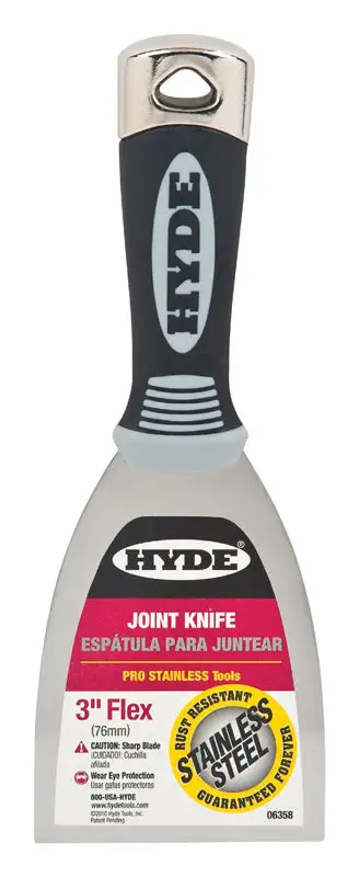 Hyde Pro Stainless 3 Inch Flexible Paint Scraper Pack 5 Professional Use