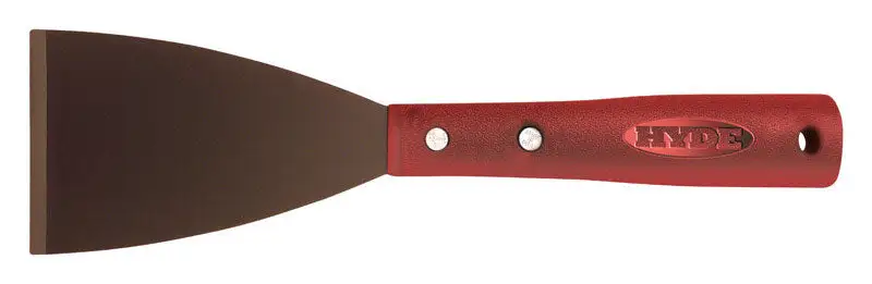Hyde 3 . W High Carbon Steel Chiseled-Edge Scraper Pack 5