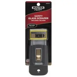 Soft Grip Safety Glass Scraper Safe Cleaning Master Painter