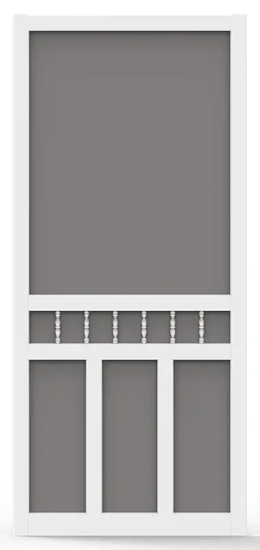 SCREEN TIGHT WACC36HD Screen Door, 36 W, 80 H, Pearl