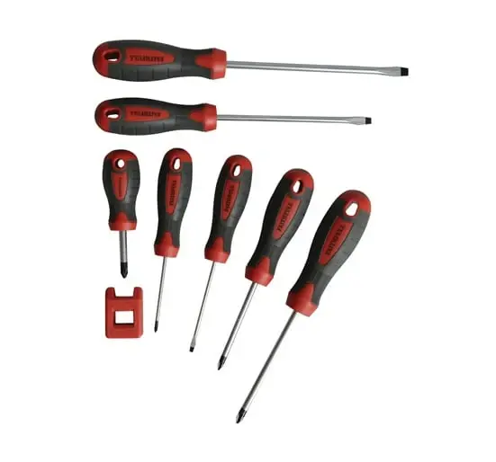 Faithfull Adjust 7 Screwdrivers - FAISDSET8PRO - FAIPLVDESET3