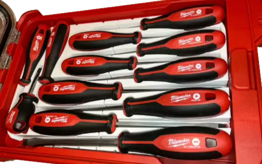 Packout Insert Milwaukee 12-Piece Tri-Lobe Screwdriver Adjust (MSD)