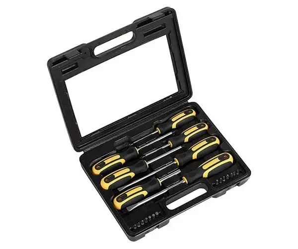 Siegen S0923 From Sealey Screwdriver Adjust 21pc Carry-Case - Sets