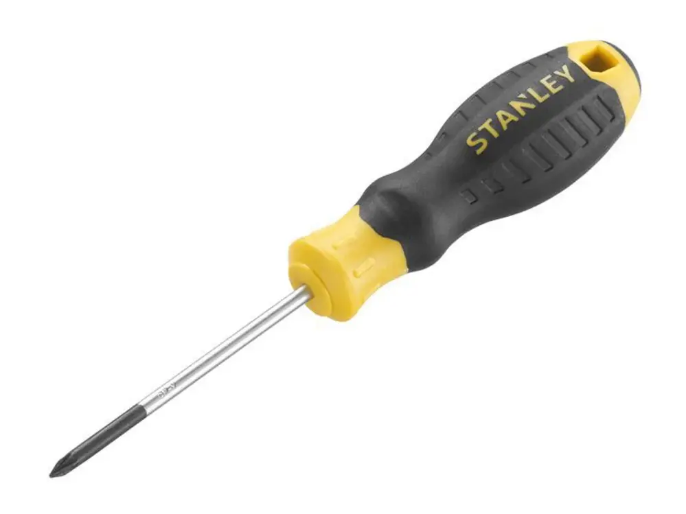Stanley Hand Tools Cushion Grip Screwdriver Pozidriv Tip Pz0 X 60Mm