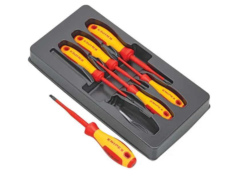 VDE Screwdriver Adjust, 6 Piece