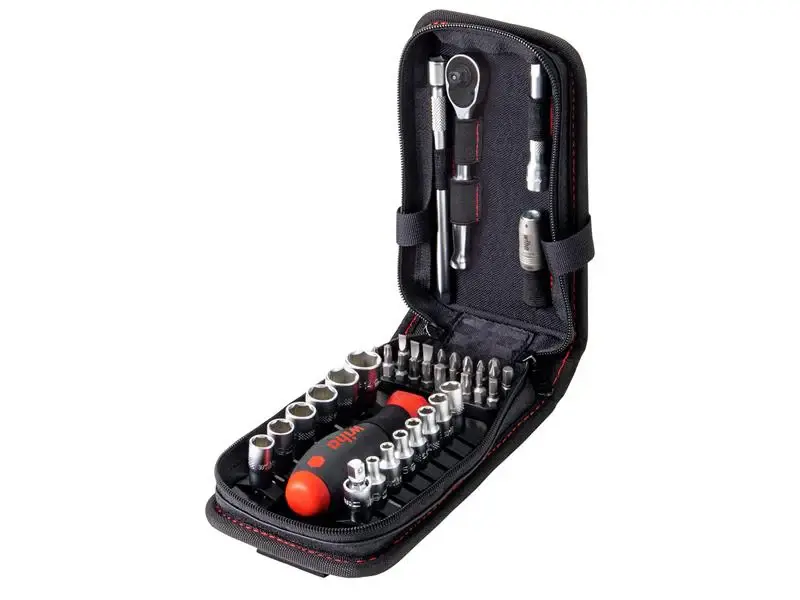 Wiha 1/4in Nut Driver & Bit Place, 40 Piece