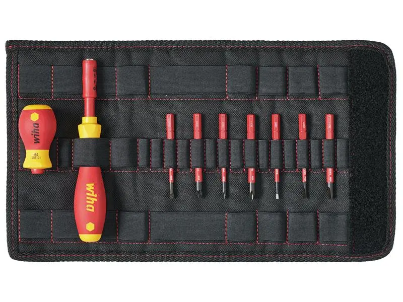 Wiha SoftFinish electric slimVario Screwdriver Adjust, 10 Piece (Set )