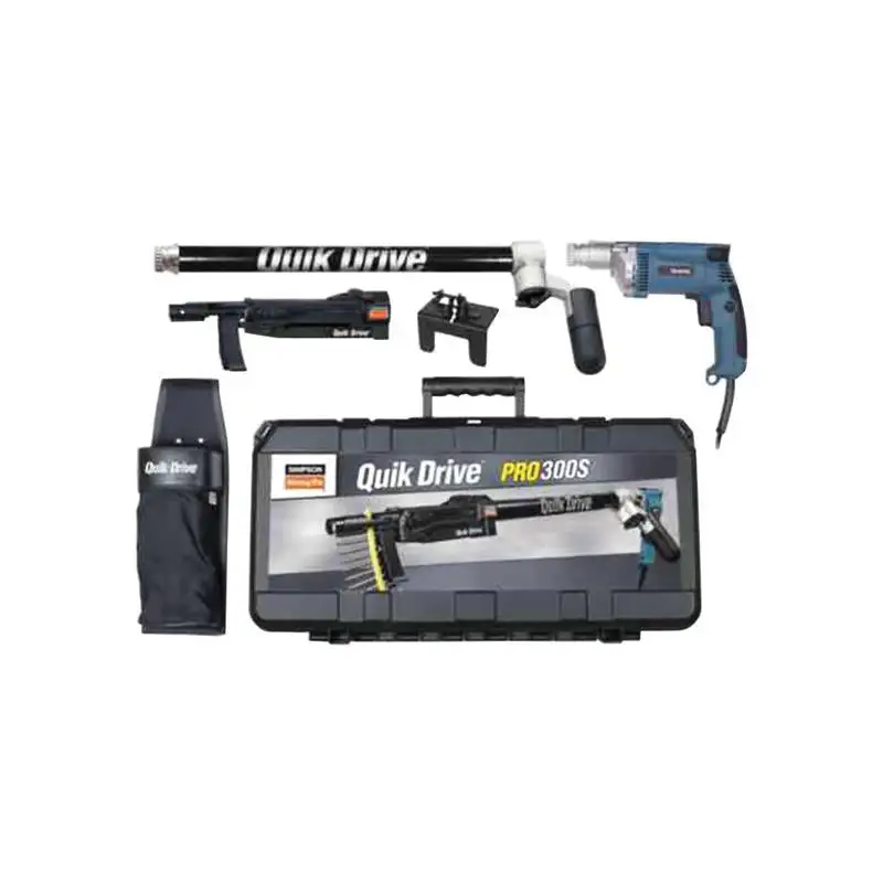 Simpson Strong-Tie Quik Drive 6.5 amps Corded Auto-Feed Screwdriver Kit Professionals