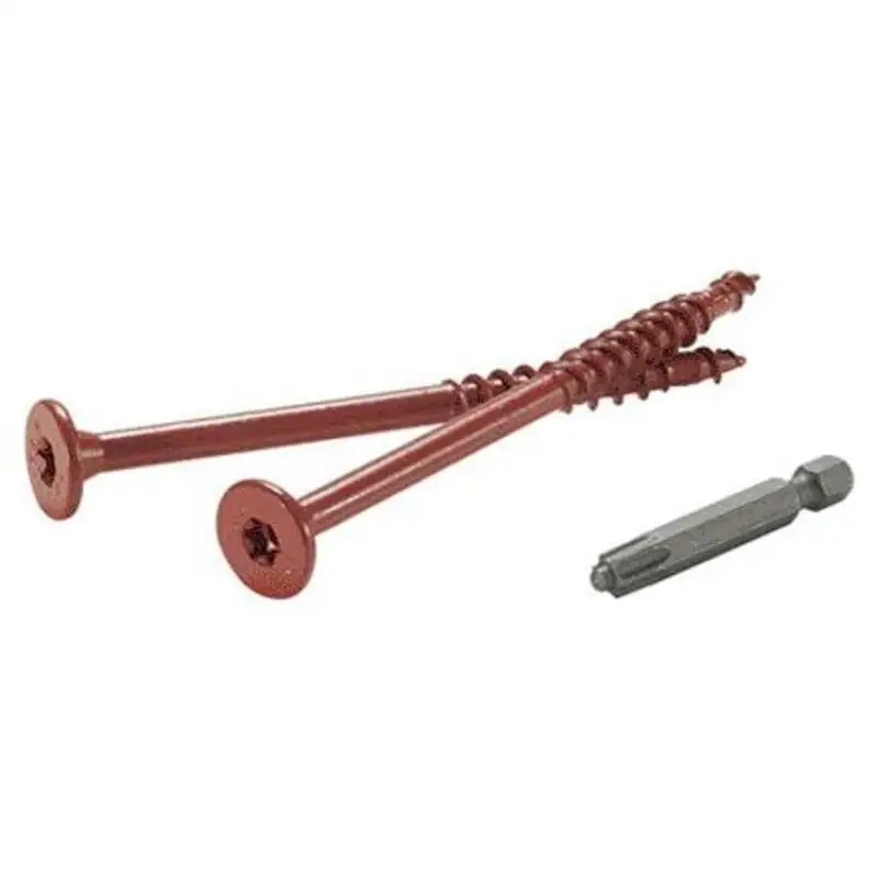 FastenMaster FlatLok No. 14x6 Torx Ttap Epoxy Coarse Wood Screws 250 Pack