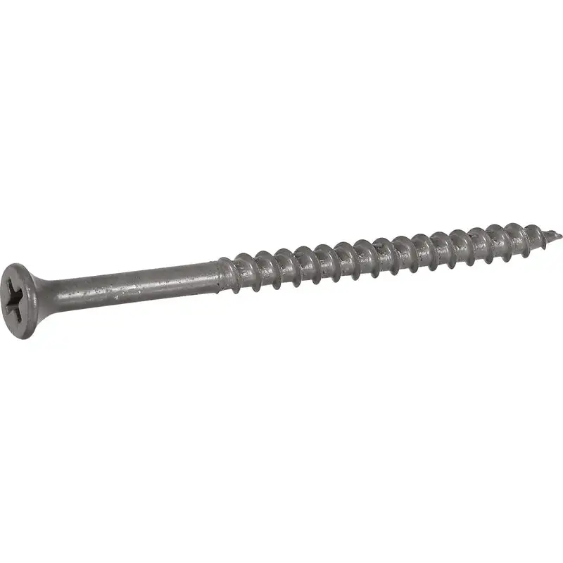 Fas-N-Tite No. 10 x 2.5 Inch Phillips Exterior Wood Screw 25 lb Pack HILLMAN