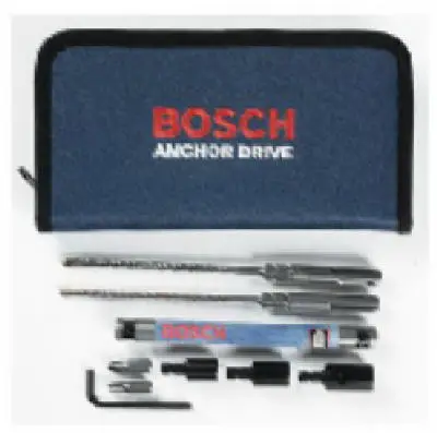 Bulldog HC2309 Anchor Drive Installation Kit SDS Plus 7 Piece
