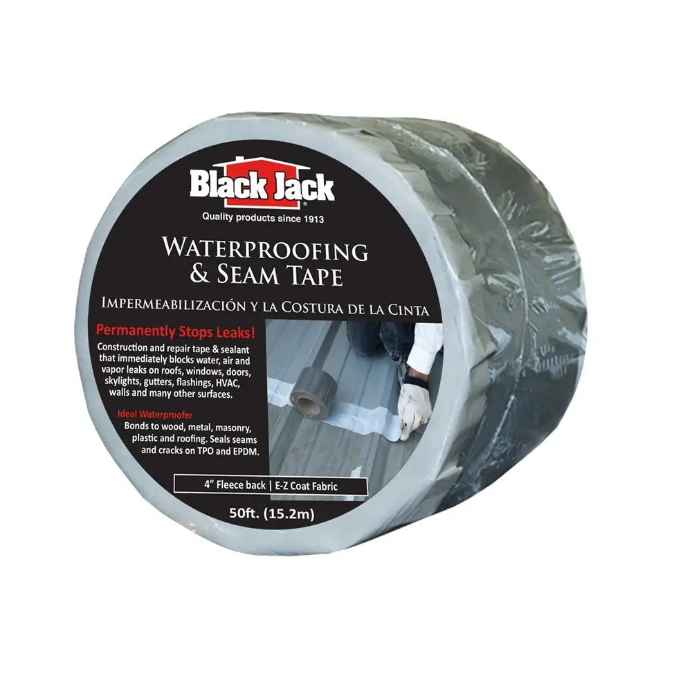 Gardner-Gibson 9086-1-75 BlackJack Waterproofing & Seam Tape 4 Inch x 50 Feet