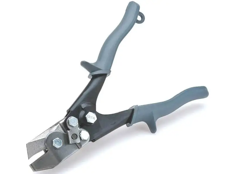 Wiss WS6N Straight Handle Hand Seamer - Forged Steel Tool Metal Bending