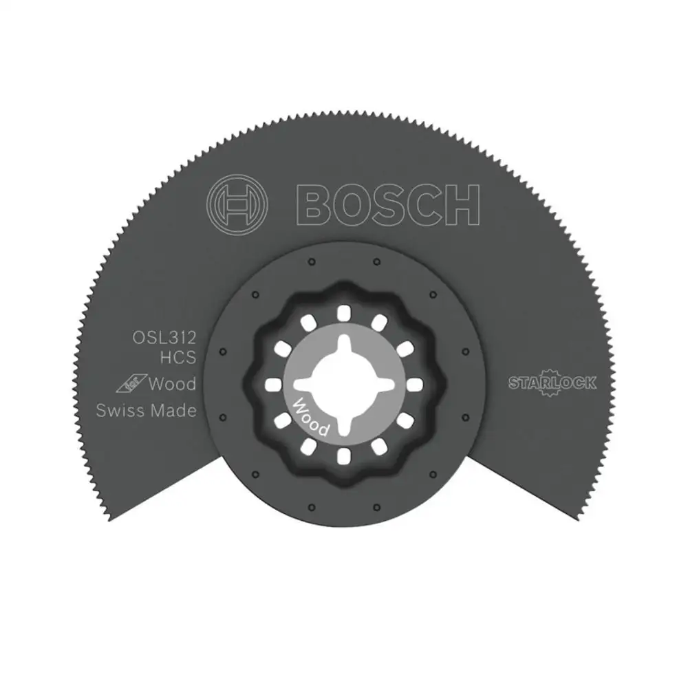 Bosch OSL312 Starlock Oscillating Segmented Saw Blade 3-1/2 Inch Heavy Duty Cutting