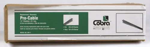 Cobra Products 71000 Flat Sewer Rod Holder 3/4x100'