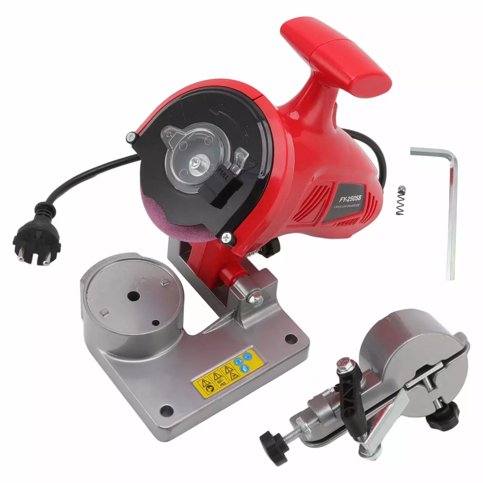 250W Electric Chainsaw Sharpener Aluminum 100mm Electric Chainsaw Chain Sharpener EU Plug 230V Estrela