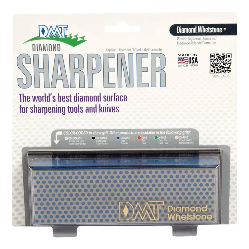 DMT Diamond Whetstone 6 Inch Diamond/Nickel Diamond Whetstone Sharpener 325 Grit