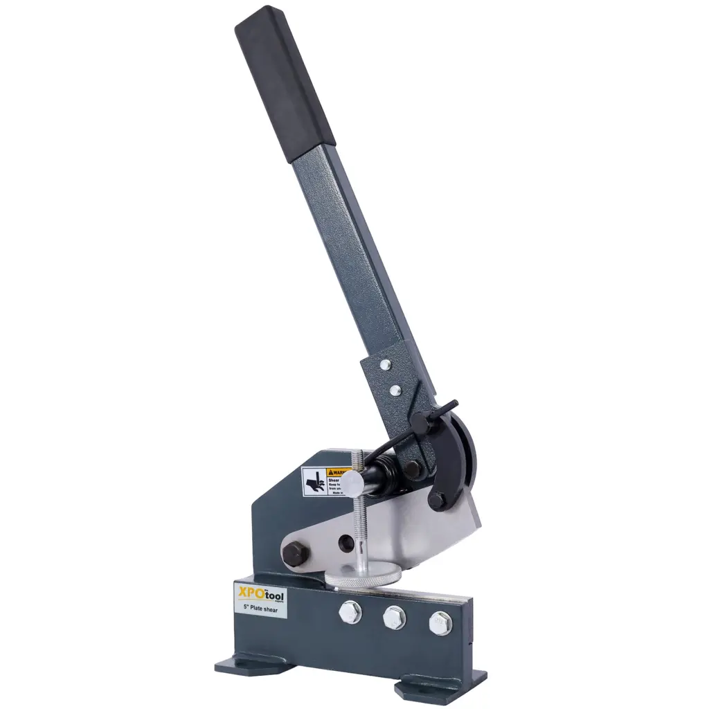 Industrial 6 Inch Sheet Metallic Plate Shear Solid Construction Mounting Tool g-h
