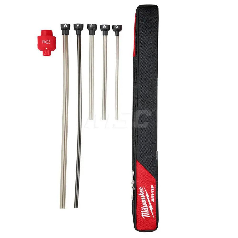 49-90-2037 Milwaukee AIR-TIP 1-1/4 . - 2-1/2 . Wet/Dry Shop Vac Long Reach Adjust Flexible Vacuum Hose 7 pc