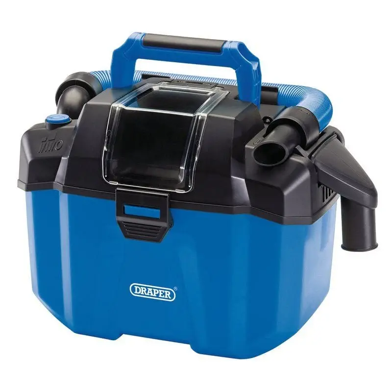 Professional Series Draper D20WDV10 D20 20V Wet and Dry Vacuum Cleaner (Sold Bare)