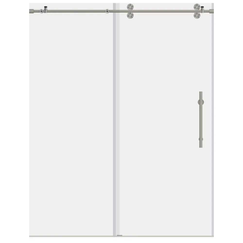 56-60 W x 79 H Sliding Shower Door ULTRA-D Textured Nickel