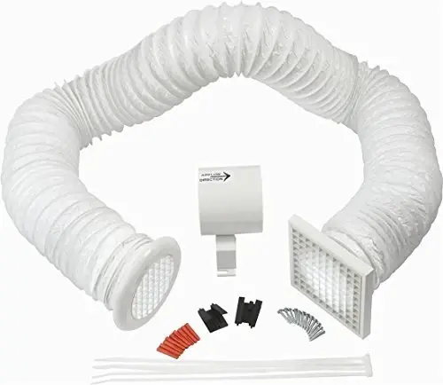 Airvent 100Mm Line Shower Kit Timer Part L Compliant