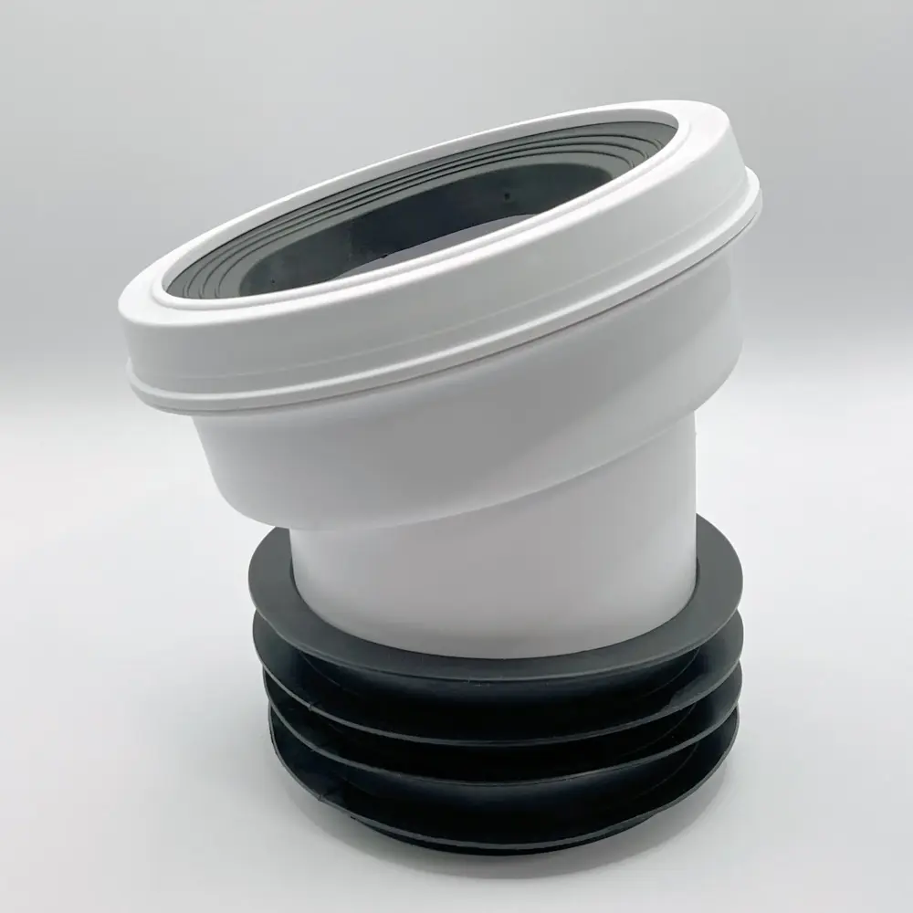 FlushDaddy 14 Degree Angled Pan Connector - FDPAN11