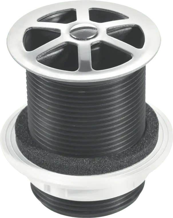 McAlpine 1.5" Stainless Hardened Flange Shower Waste 60mm x 70mm Tail CSWU3P