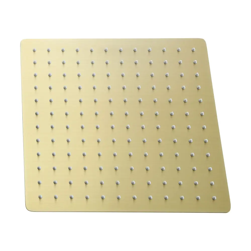 Modern 10" Square Rainfall Shower Head & Rust-proof Steel Wall Or Ceiling Mount Luxury Spa Shower Panel
