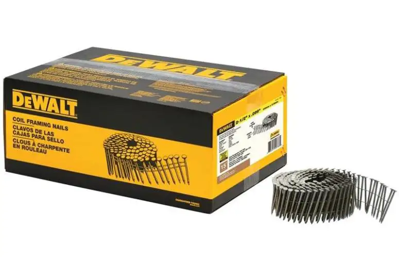 DeWalt DWC7R90BDG 15-Degree Coil Siding Nails 0.090 x 2-3/16 Inch Precision Siding Work