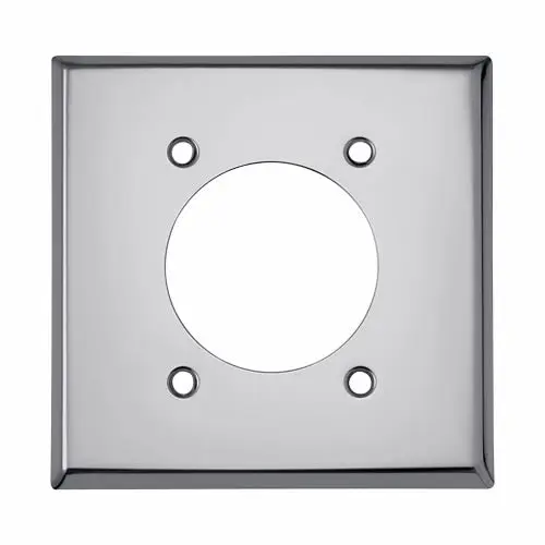 Eaton Cooper Wiring Arrow Hart 2.15-Inch Silver Wallplate Elegant Finish