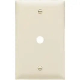 Almond Nylon Wall Plate Telephone Hole Cover Legrand - Pass u0026 Seymour