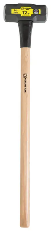 Collins 12 lb Double Face Sledge Hammer 36 Hickory Handle