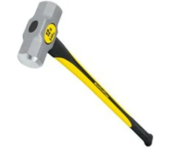 Vulcan 34500 Sledge Hammer Fiberglass Handle 34 Inch Heavy Duty Construction Tool