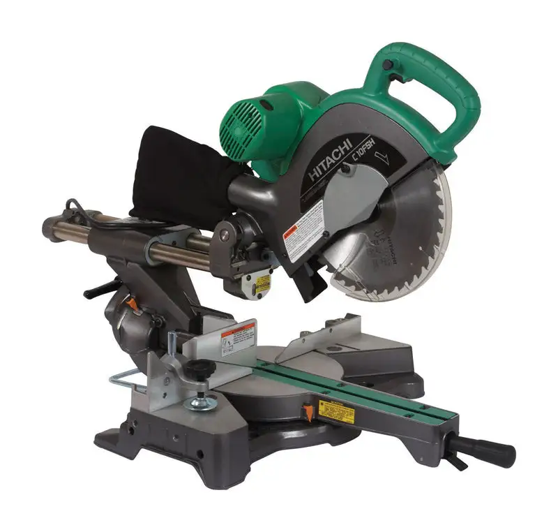 Metabo HPT C10FSHSM 10-Inch Sliding Miter Saw Laser Marker 120V Accurate Cuts