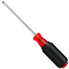 Slotted Screwdriver 5/16 x 6-Inch Heavy Duty Flat Head Tool Master Mechanic