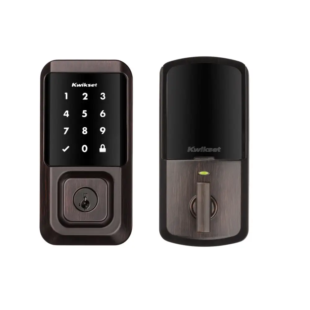 Kwikset 939 WIFI TSCR 11P Halo Touchscreen Wi-Fi Enabled Smart Lock Venetian Bronze