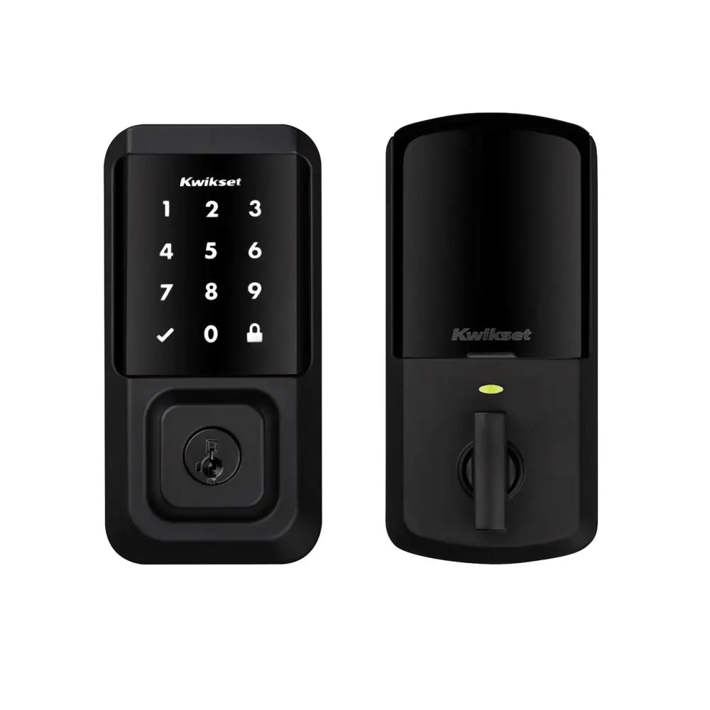 Kwikset 939 WIFI TSCR 514 Touchscreen Wi-Fi Enabled Smart Lock Matte Black