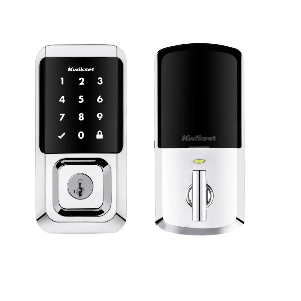 Kwikset 939 WIFI TSCR 26 Halo Touchscreen Wi-Fi Enabled Smart Lock Polished Chrome