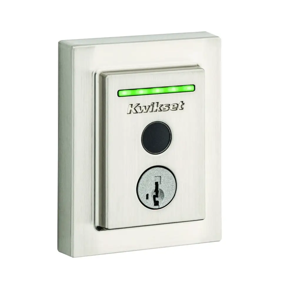 Kwikset 959CNT 15 Halo Wi-Fi Enabled Smart Lock Satin Nickel