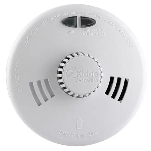 Wall-Mount HEAT ALARM AC MAINS SLICK 3SFW KIDDE & Premium Price Square