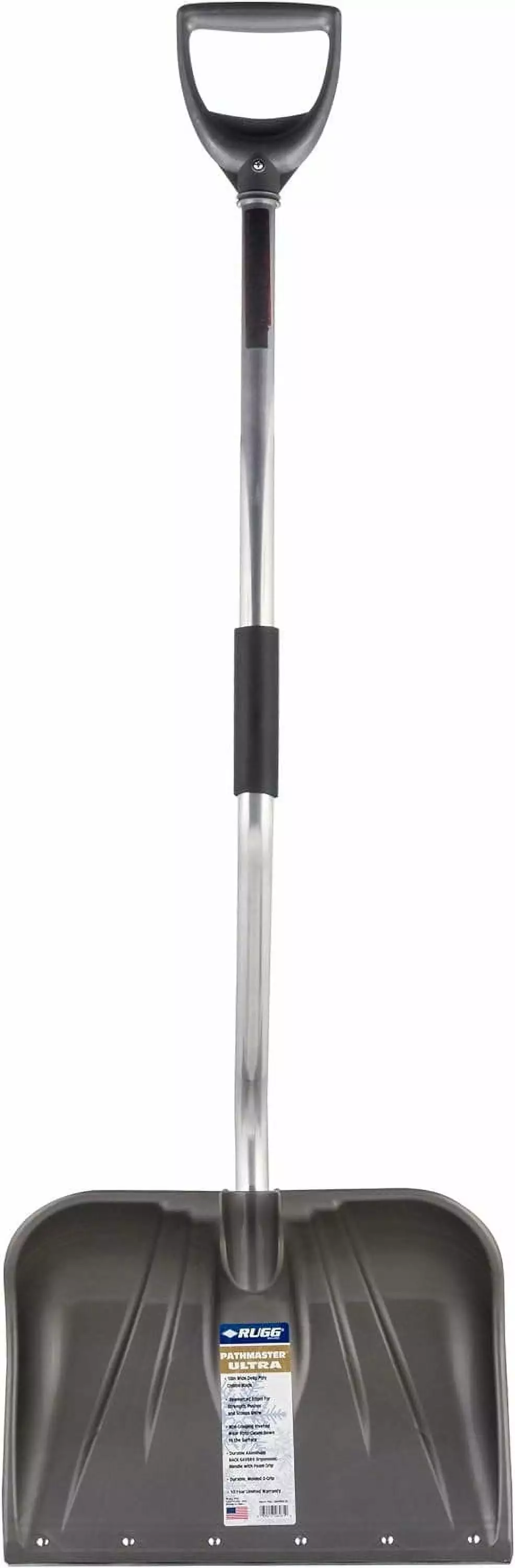 RUGG MANUFACTURING Back Saver Snow Shovel. 1 EA